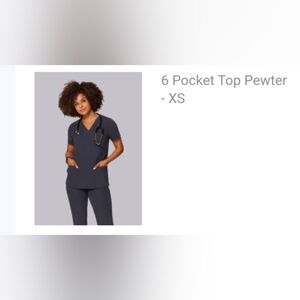 XS Mandala Scrub top